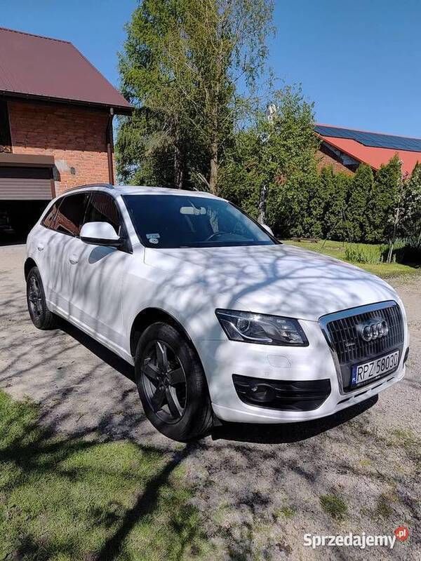 Biały Używany 2009 Audi Q5 SUV | 48 000 zł (Drogi) - Obraz 1/4