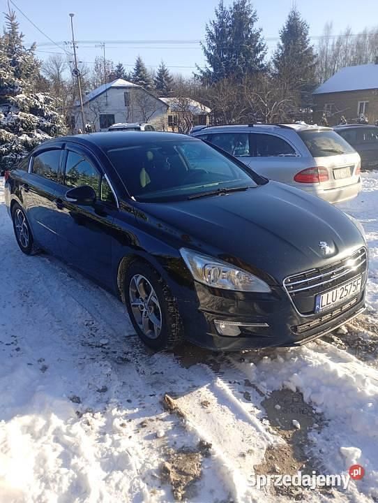 Używany Peugeot 508 156 KM (114 kW) 2011 Czarny Sedan/Limuzyna