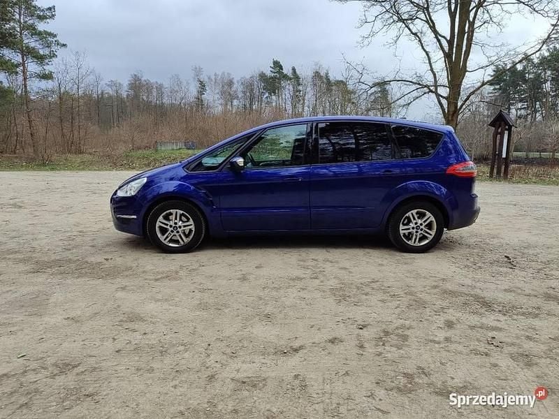 Niebieski Używany 2014 Ford S-MAX S Minivan | 33 900 zł (Uczciwa cena) - Obraz 1/4