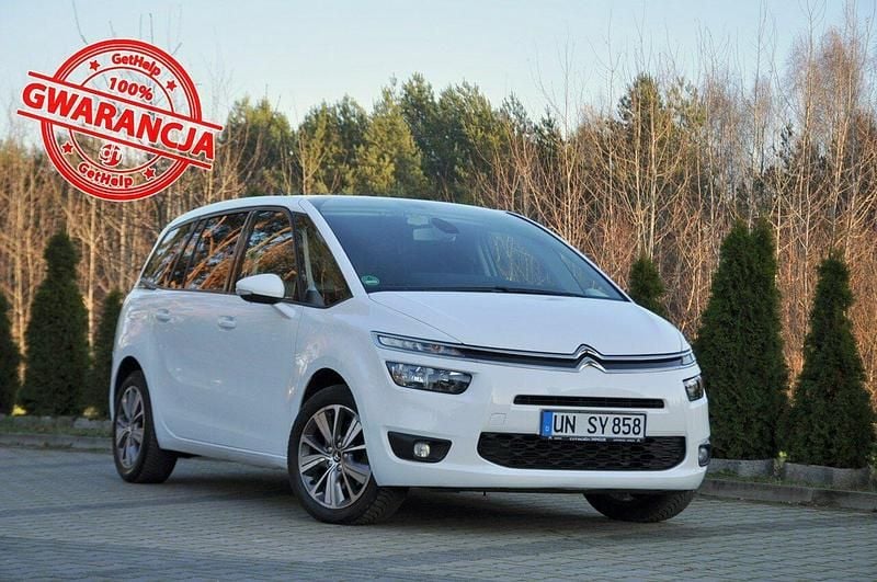 Biały Używany 2015 Citroën Grand C4 Picasso Minivan | 35 900 zł (Uczciwa cena) - Obraz 1/4