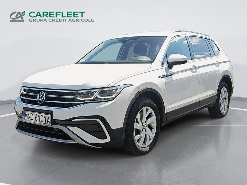 Biały Używany 2021 VW Tiguan Allspace Elegance SUV | 97 100 zł (Uczciwa cena) - Obraz 1/4