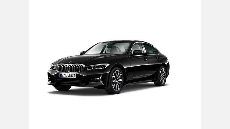 Black sapphire metallic metalizowany Używany 2022 BMW 320 Luxury Line Sedan/Limuzyna | 154 900 zł (Drogi) - Obraz 1/3