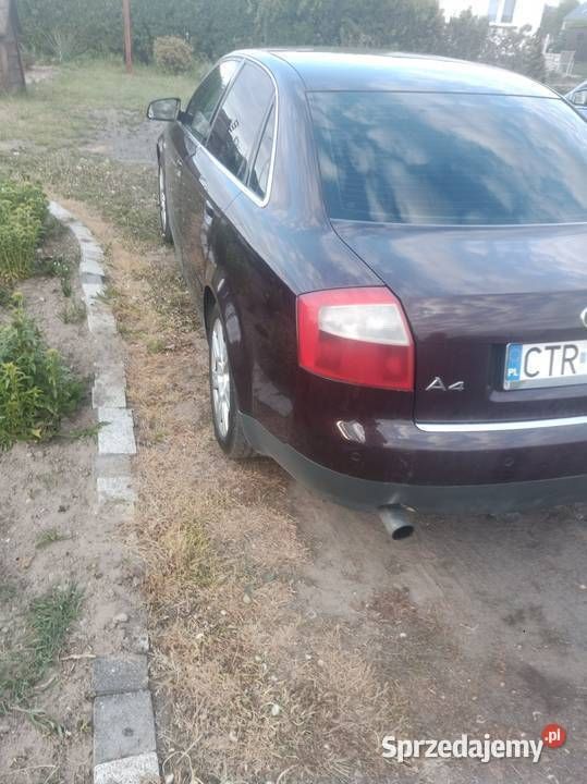 Bordowy Używany 2001 Audi A4 Kombi | 6500 zł (Uczciwa cena) - Obraz 1/4