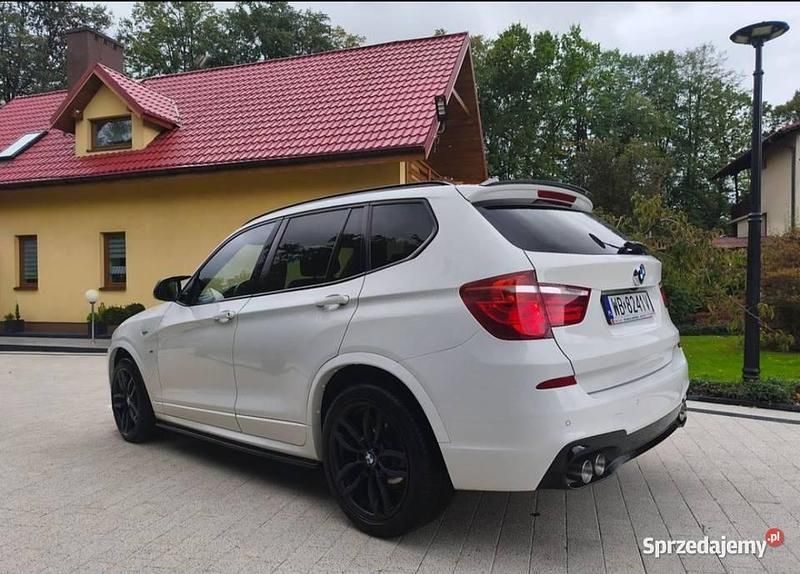 Biały Używany 2015 BMW X3 SUV | 88 900 zł (Dość drogi) - Obraz 1/4