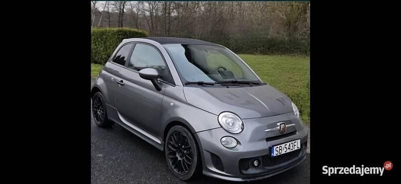 Grafitowy Używany 2011 Fiat 500C Abarth Kabriolet | 41 800 zł - Obraz 1/4