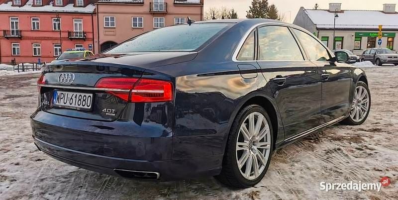 Używany Audi A8L Sport 2015 Granatowy Sedan/Limuzyna