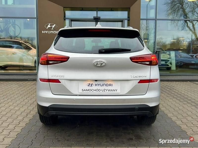 Używany Hyundai Tucson Comfort 2019 Srebrny SUV