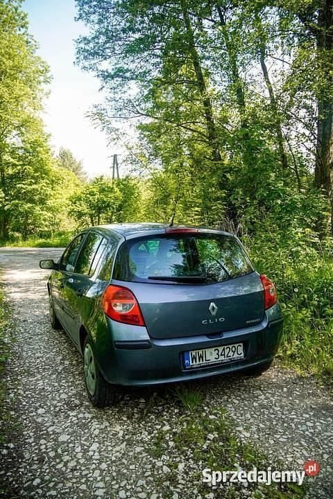 Grafitowy Używany 2006 Renault Clio III Hatchback | 6500 zł (Uczciwa cena) - Obraz 1/4