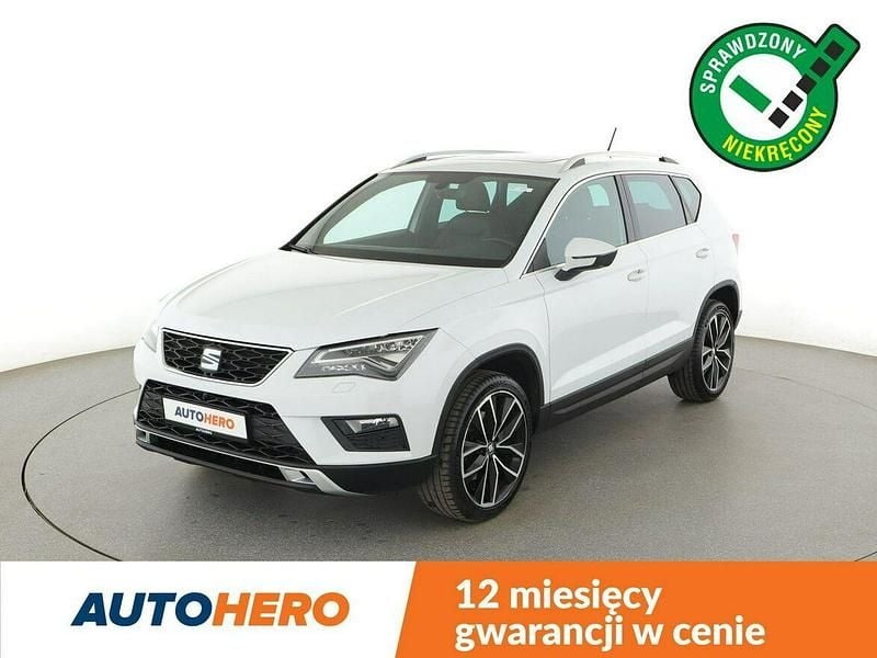 Biały Używany 2017 Seat Ateca XCELLENCE SUV | 63 800 zł (Uczciwa cena) - Obraz 1/3