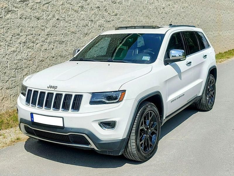 Biały Używany 2014 Jeep Grand Cherokee SUV | 69 900 zł (Uczciwa cena) - Obraz 1/4