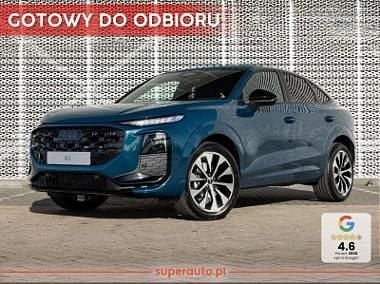 Nowe Audi Q3 Sportback S-Line 150 KM (110 kW) 2025 Niebieski SUV