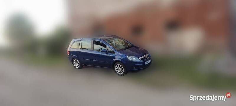 Niebieski Używany 2007 Opel Zafira Minivan | 16 000 zł (Uczciwa cena) - Obraz 1/2