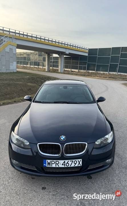 Granatowy Używany 2008 BMW 328 Coupe | 43 500 zł - Obraz 1/4