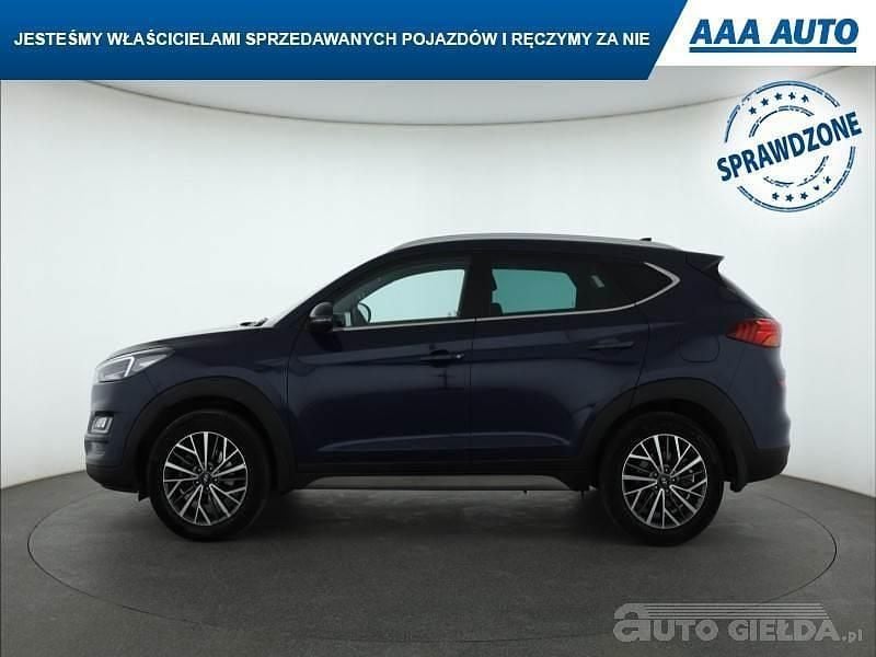 Używany Hyundai Tucson 2021 Błękitny SUV