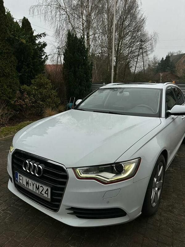 Biały Używany 2012 Audi A6 Kombi | 37 900 zł (Uczciwa cena) - Obraz 1/4