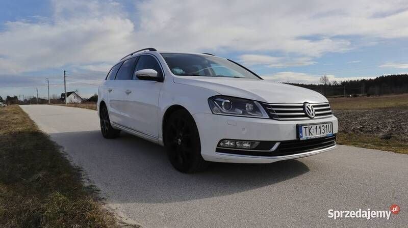 Używany VW Passat 2014 Biały Sedan/Limuzyna