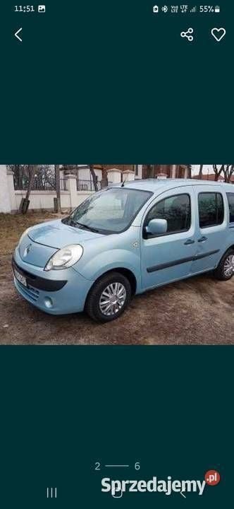 Używany Renault Kangoo 2008 Minivan