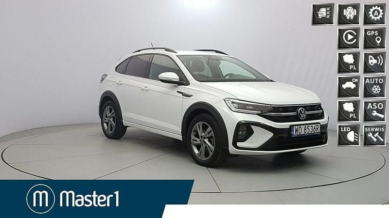 Biały Używany 2022 VW Taigo R-line SUV | 99 850 zł (Uczciwa cena) - Obraz 1/4