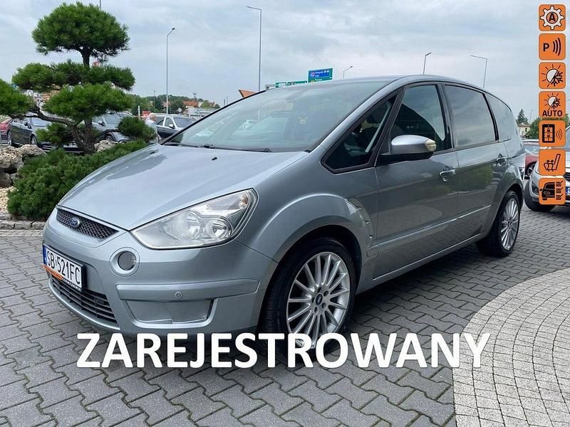 Srebrny Używany 2006 Ford S-MAX S Minivan | 13 900 zł (Uczciwa cena) - Obraz 1/4