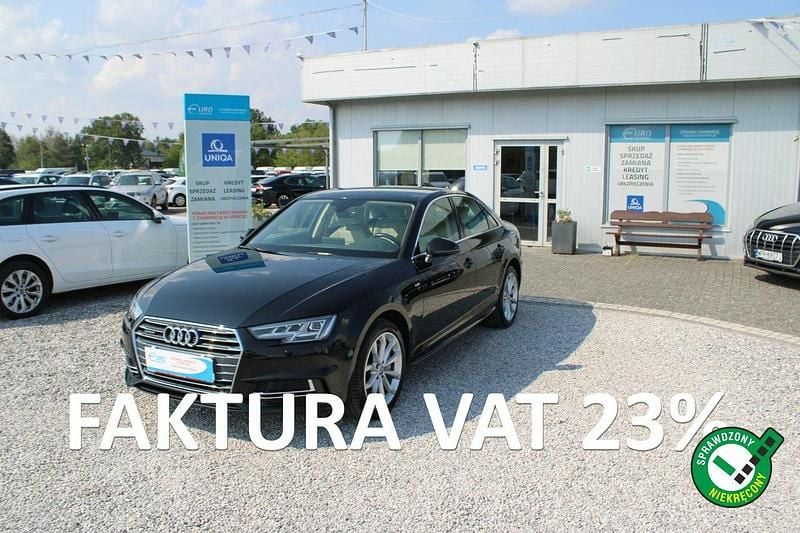 Czarny (metalik) Używany 2016 Audi A4 Sedan/Limuzyna | 62 520 zł (Super Cena) - Obraz 1/4