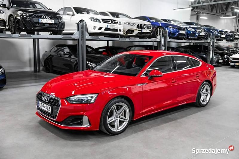 Używany Audi A5 Sportback Advanced 2020 Czerwony Hatchback