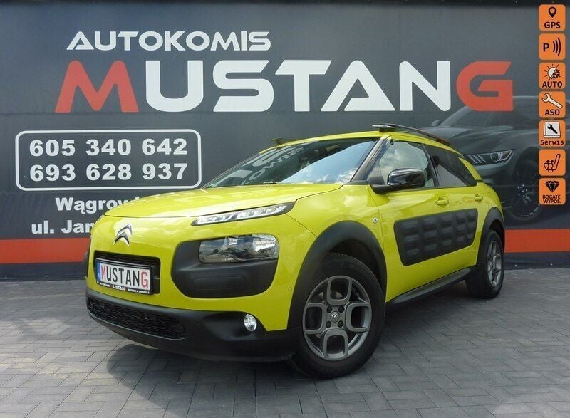 Żółty Używany 2015 Citroën C4 Cactus Hatchback | 30 900 zł (Uczciwa cena) - Obraz 1/4