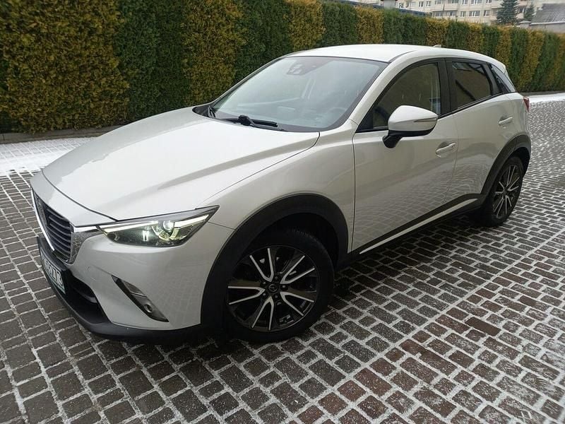 Używany Mazda CX-3 105 KM (77 kW) 2015 Biały SUV