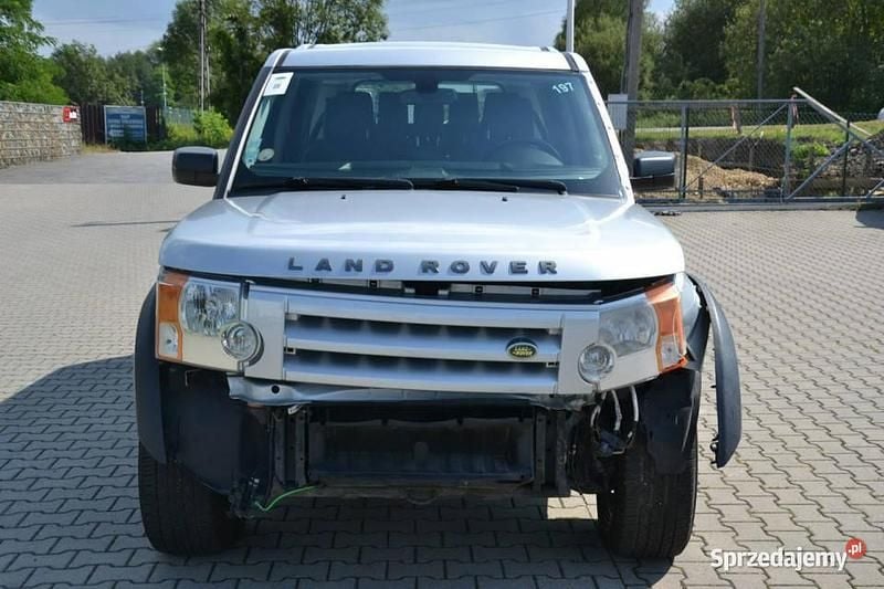 Srebrny (metalik) Używany 2007 Land Rover Defender SUV | 13 200 zł - Obraz 1/4