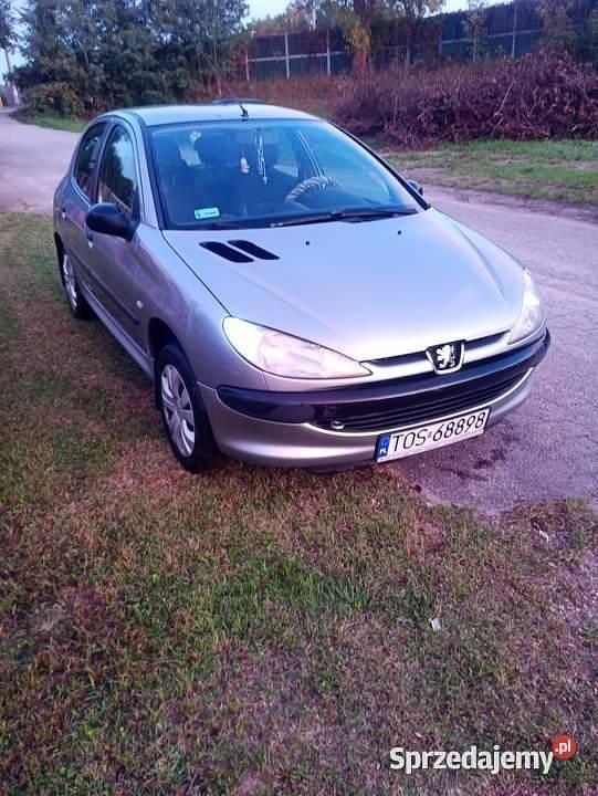 Szary Używany 2003 Peugeot 206 Hatchback | 2800 zł (Uczciwa cena) - Obraz 1/4