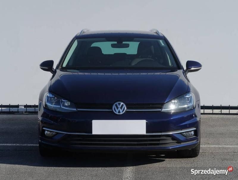 Niebieski Używany 2019 VW Golf VII Kombi | 62 999 zł (Uczciwa cena) - Obraz 1/4