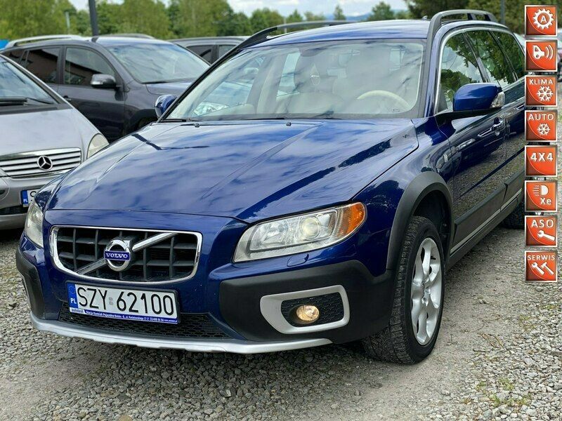 Niebieski Używany 2010 Volvo XC70 Ocean Race SUV | 37 700 zł - Obraz 1/4