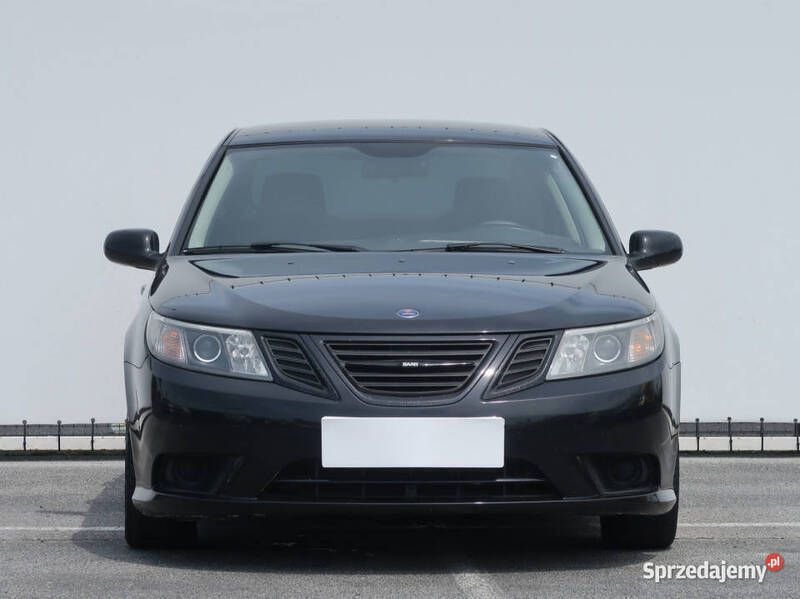 Czarny Używany 2008 Saab 9-3 Sedan/Limuzyna | 11 999 zł (Dość drogi) - Obraz 1/4