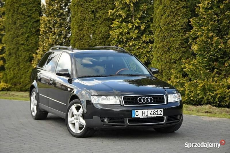 Czarny Używany 2002 Audi A4 Kombi | 14 900 zł (Drogi) - Obraz 1/4