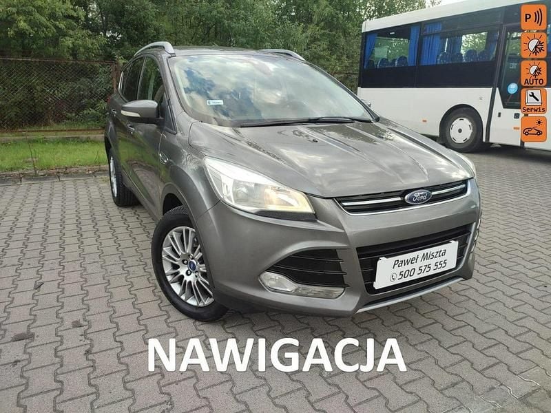 Szary (metalik) Używany 2014 Ford Kuga SUV | 38 900 zł (Uczciwa cena) - Obraz 1/4