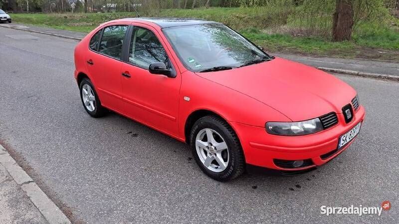 Czerwony Używany 2001 Seat Leon Hatchback | 7999 zł (Drogi) - Obraz 1/4