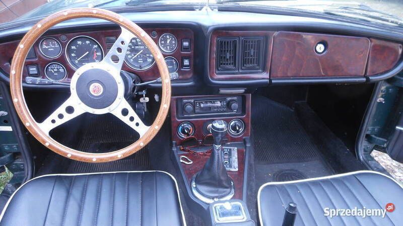 Zielony Używany 1978 MG B Kabriolet | 62 500 zł - Obraz 1/4