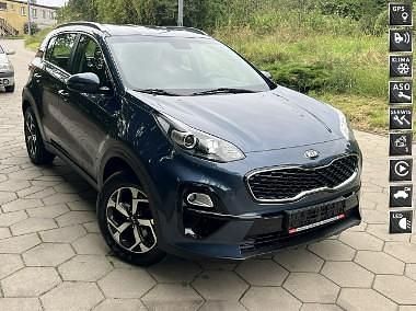 Niebieski Używany 2020 Kia Sportage 2 SUV | 76 999 zł (Uczciwa cena) - Obraz 1/4