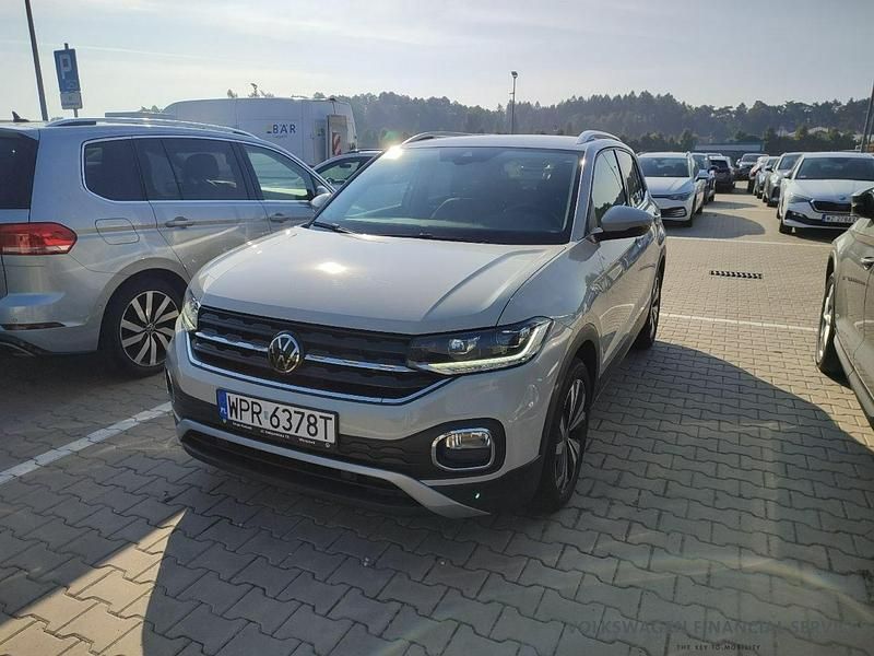 Kremowy Używany 2023 VW T-Cross SUV | 82 900 zł (Uczciwa cena) - Obraz 1/4