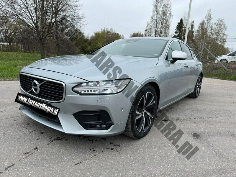 Srebrny Używany 2018 Volvo S90 Sedan/Limuzyna | 121 500 zł (Uczciwa cena) - Obraz 1/4