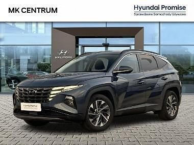 Niebieski Używany 2024 Hyundai Tucson SUV | 119 900 zł (Dość drogi) - Obraz 1/4
