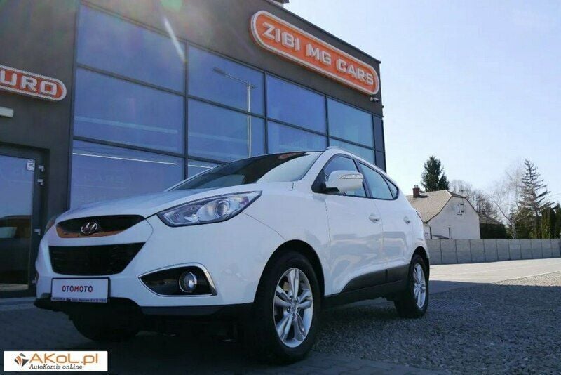 Biały Używany 2010 Hyundai ix35 SUV | 37 900 zł (Drogi) - Obraz 1/4