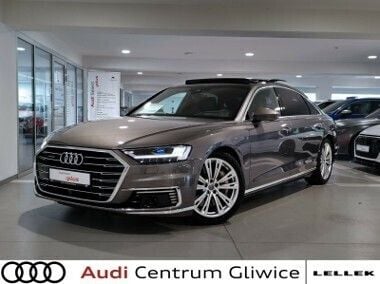 Szary Używany 2020 Audi A8L Ambiente Sedan/Limuzyna | 349 900 zł - Obraz 1/4
