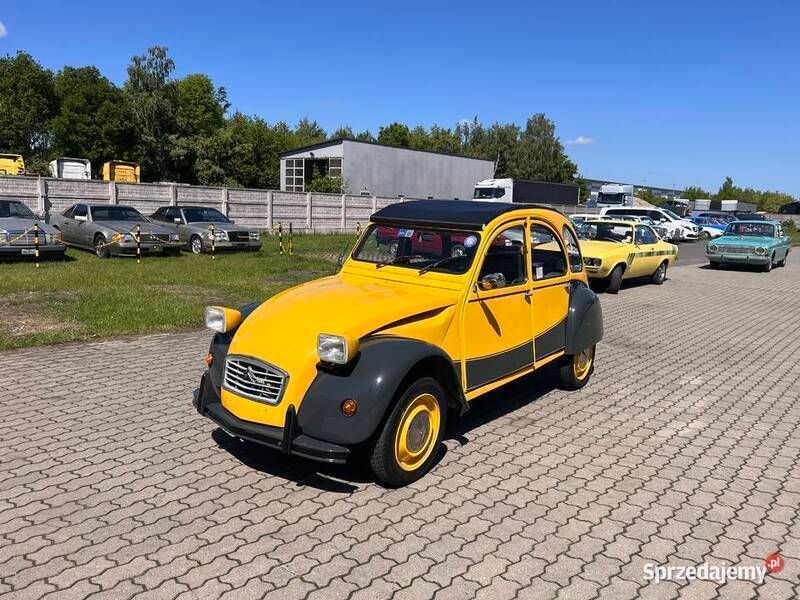 Żółty Używany 1979 Citroën 2CV Hatchback | 33 500 zł - Obraz 1/4
