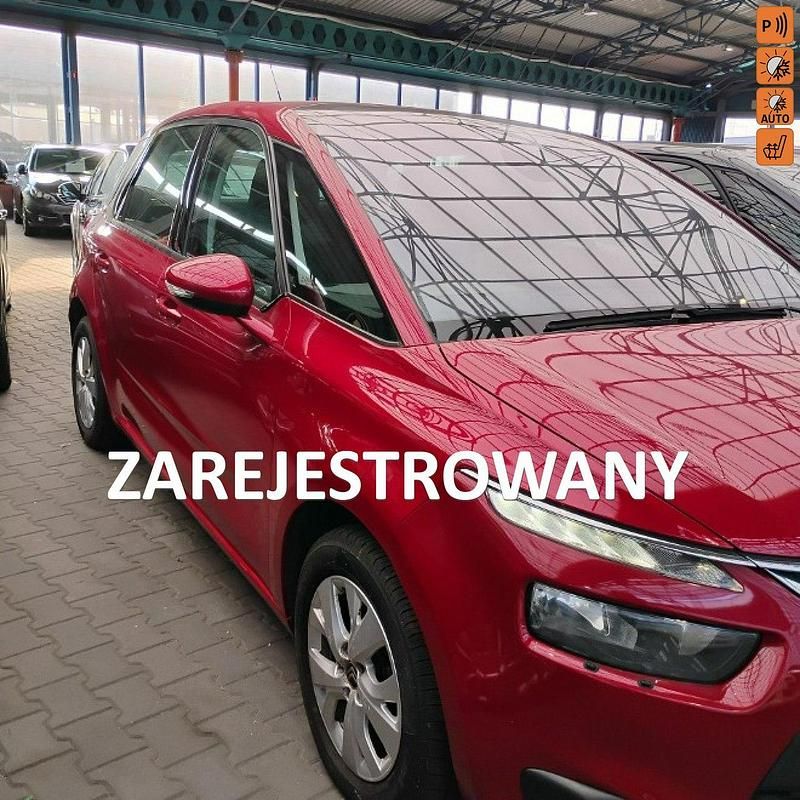 Bordowy Używany 2013 Citroën C4 Picasso Minivan | 27 700 zł (Dość drogi) - Obraz 1/4
