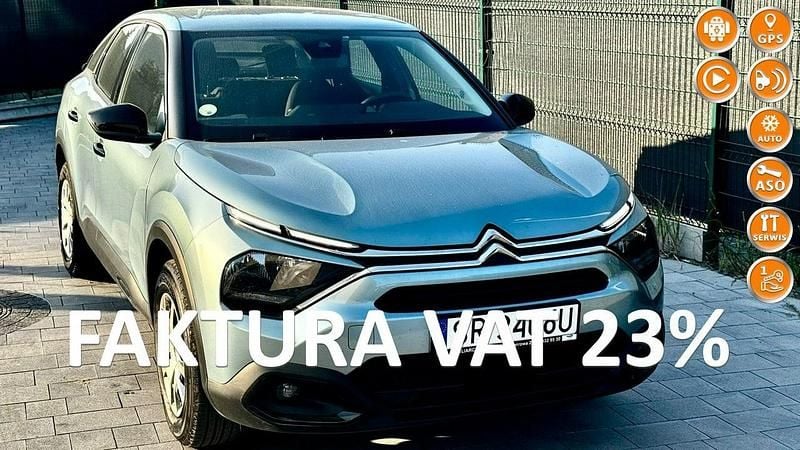 Niebieski (metalik) Używany 2022 Citroën C4 Sedan/Limuzyna | 55 900 zł (Uczciwa cena) - Obraz 1/4