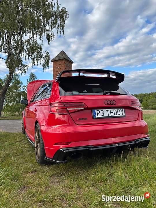 Czerwony Używany 2019 Audi RS3 Ambiente Hatchback | 149 000 zł - Obraz 1/4
