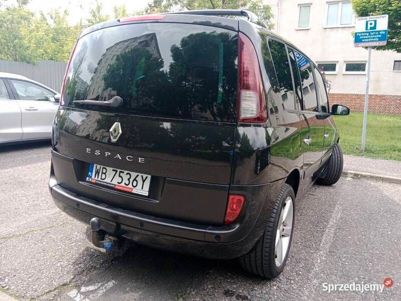 Czarny Używany 2009 Renault Espace Minivan | 31 000 zł (Dobra cena) - Obraz 1/4