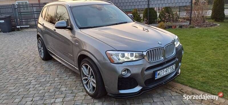 Srebrny Używany 2017 BMW X3 M Sport SUV | 98 000 zł (Super Cena) - Obraz 1/4