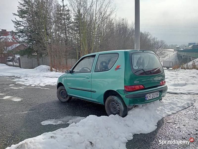 Używany Fiat Seicento 2003 Zielony Hatchback
