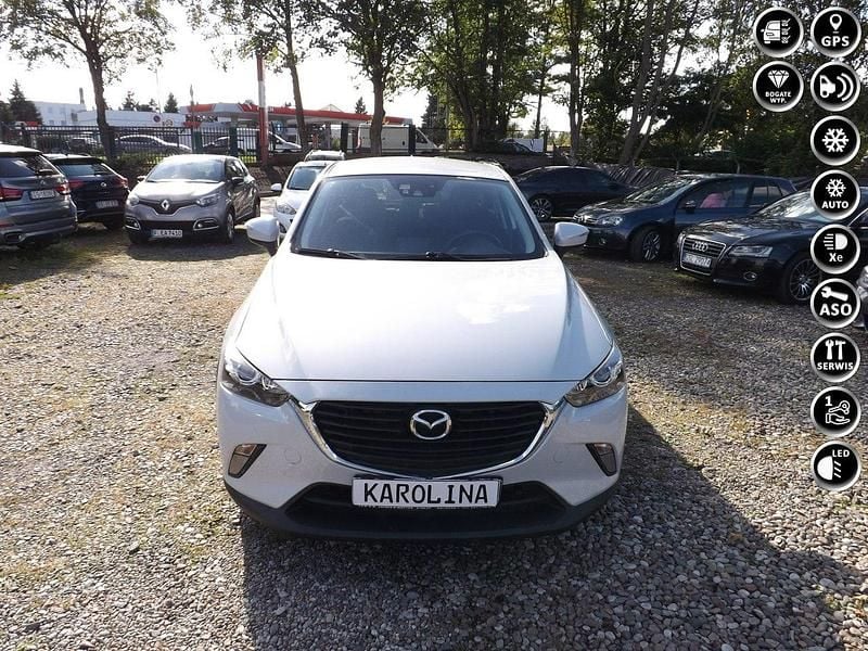 Szary Używany 2016 Mazda CX-3 Evolve SUV | 44 900 zł (Dość drogi) - Obraz 1/4